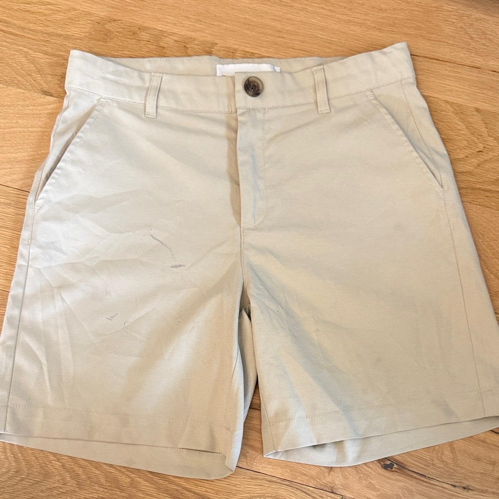 The Beaufort Bonnet Company Boys Prepletic Charlie’s Chinos Khaki Shorts